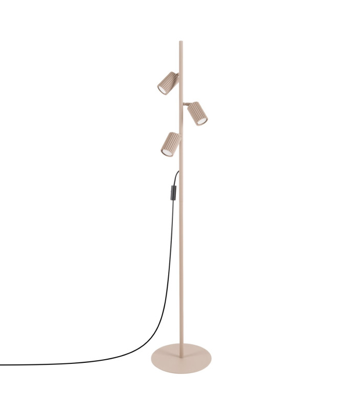 Karbon Multi Arm Floor Lamp Taupe 3x GU10-1