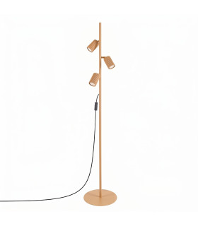 Karbon Multi Arm Floor Lamp Gold 3x GU10-1