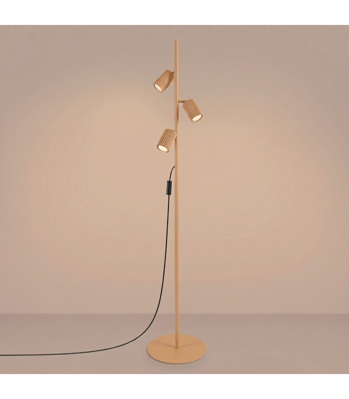 Karbon Multi Arm Floor Lamp Gold 3x GU10-3