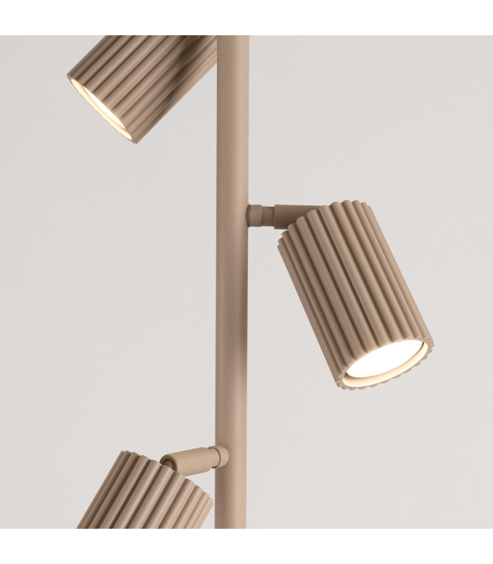 Karbon Multi Arm Floor Lamp Taupe 3x GU10-4