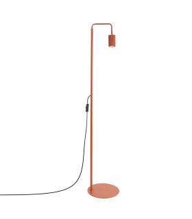 Karbon Task Floor Lamp Red Ochre 1x GU10-1