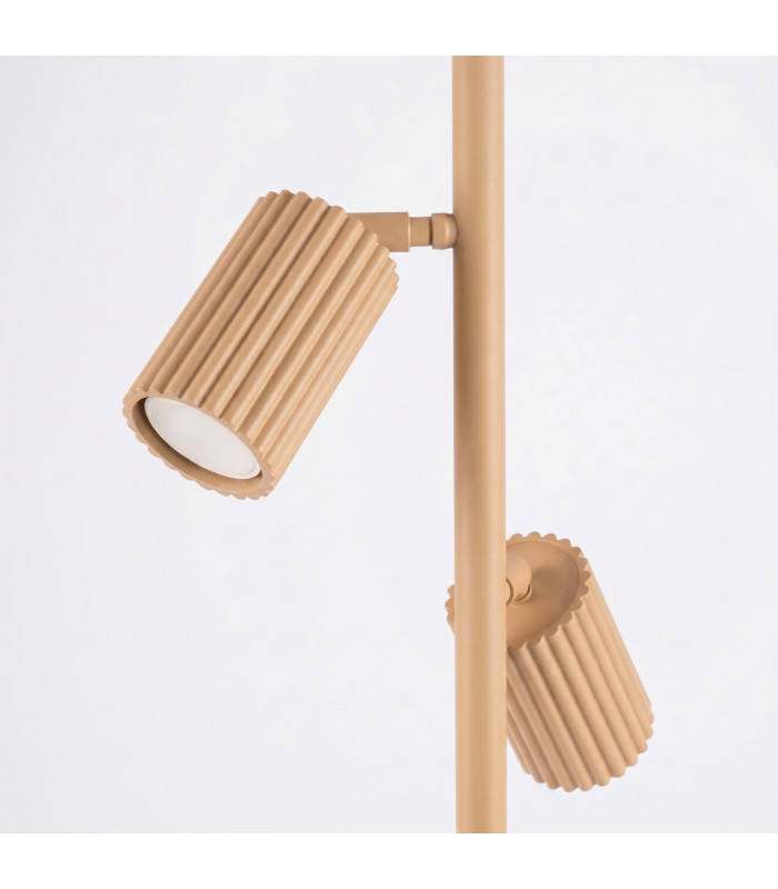Karbon Multi Arm Floor Lamp Gold 3x GU10-5