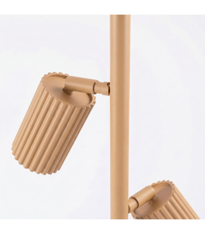 Karbon Multi Arm Floor Lamp Gold 3x GU10-6