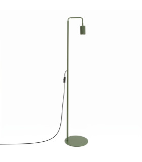 Karbon Task Floor Lamp Olive Green 1x GU10-1