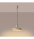Bilo Dome Pendant Ceiling Light Taupe 1x E27-3
