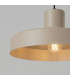 Bilo Dome Pendant Ceiling Light Taupe 1x E27-4