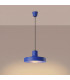 Bilo Dome Pendant Ceiling Light Ultramarine 1x E27-3