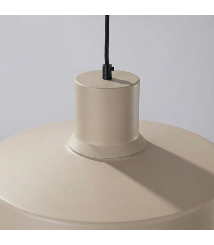Bilo Dome Pendant Ceiling Light Taupe 1x E27-7