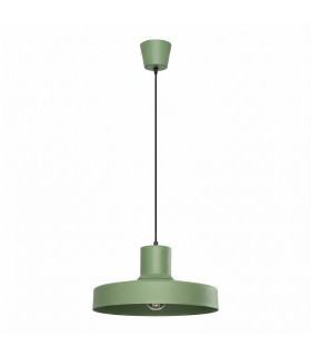 Bilo Dome Pendant Ceiling Light Sage 1x E27-1