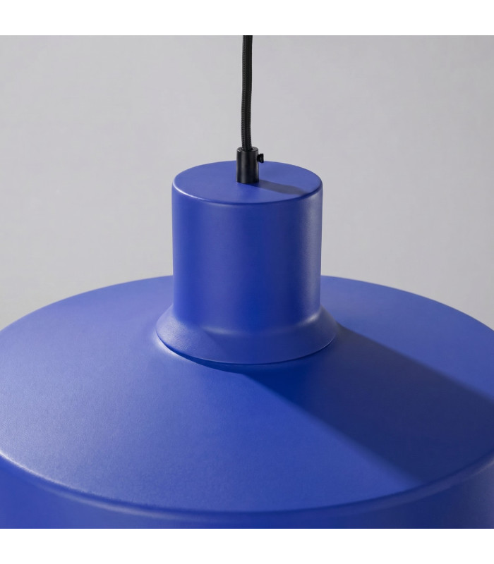 Bilo Dome Pendant Ceiling Light Ultramarine 1x E27-7