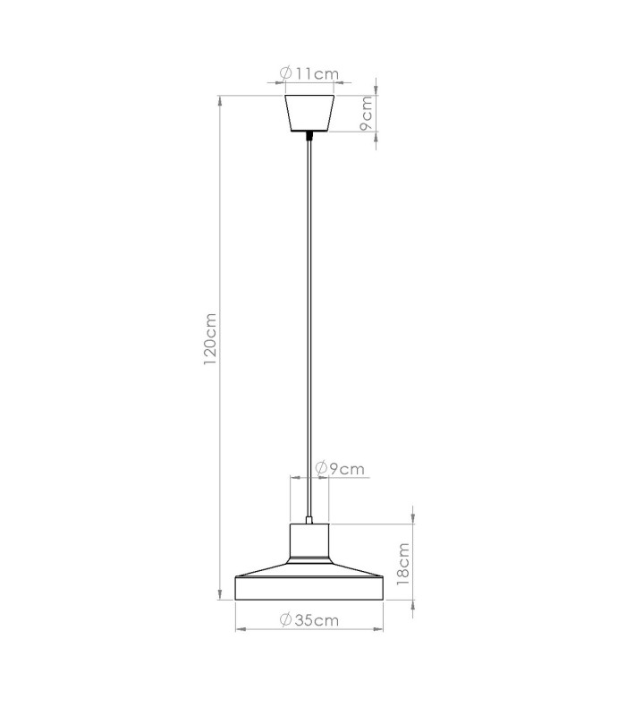 Bilo Dome Pendant Ceiling Light Burgundy 1x E27-10