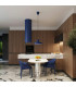 Bilo Dome Pendant Ceiling Light Ultramarine 1x E27-11