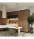 Bilo Dome Pendant Ceiling Light Taupe 1x E27-13