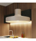Bilo Dome Pendant Ceiling Light Taupe 1x E27-14