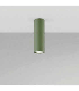 Lagos 20cm Surface Mounted Downlight Olive Green 1x GU10-2