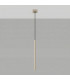 Pastelo Slim Pendant Ceiling Light Taupe 1x G9-2