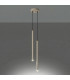 Pastelo Cluster Pendant Ceiling Light Taupe 2x G9-3