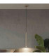 Pastelo Slim Pendant Ceiling Light Taupe 1x G9-6