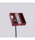 Pastelo Slim Pendant Ceiling Light Burgundy 1x G9-5