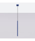 Pastelo Slim Pendant Ceiling Light Ultramarine 1x G9-2