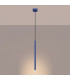 Pastelo Slim Pendant Ceiling Light Ultramarine 1x G9-3