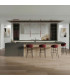 Pastelo Slim Pendant Ceiling Light Burgundy 1x G9-8