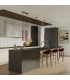 Pastelo Slim Pendant Ceiling Light Burgundy 1x G9-9
