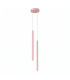 Pastelo Cluster Pendant Ceiling Light Pink 2x G9-1