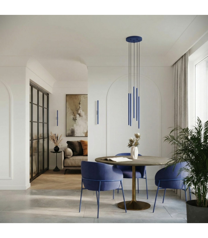 Pastelo Up & Down Wall Lamp Ultramarine 2x G9-7