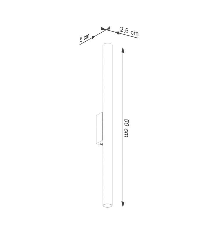 Pastelo Up & Down Wall Lamp Pink 2x G9-5