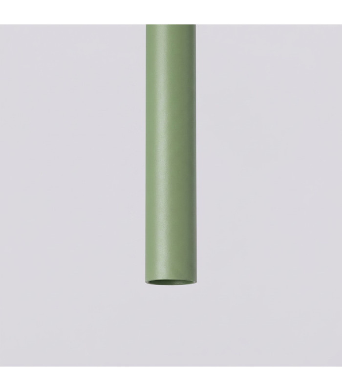 Pastelo Slim Pendant Ceiling Light Sage 1x G9-4