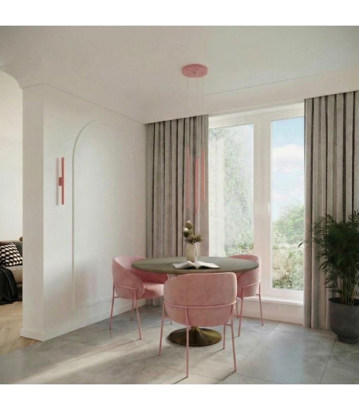Pastelo Up & Down Wall Lamp Pink 2x G9-8