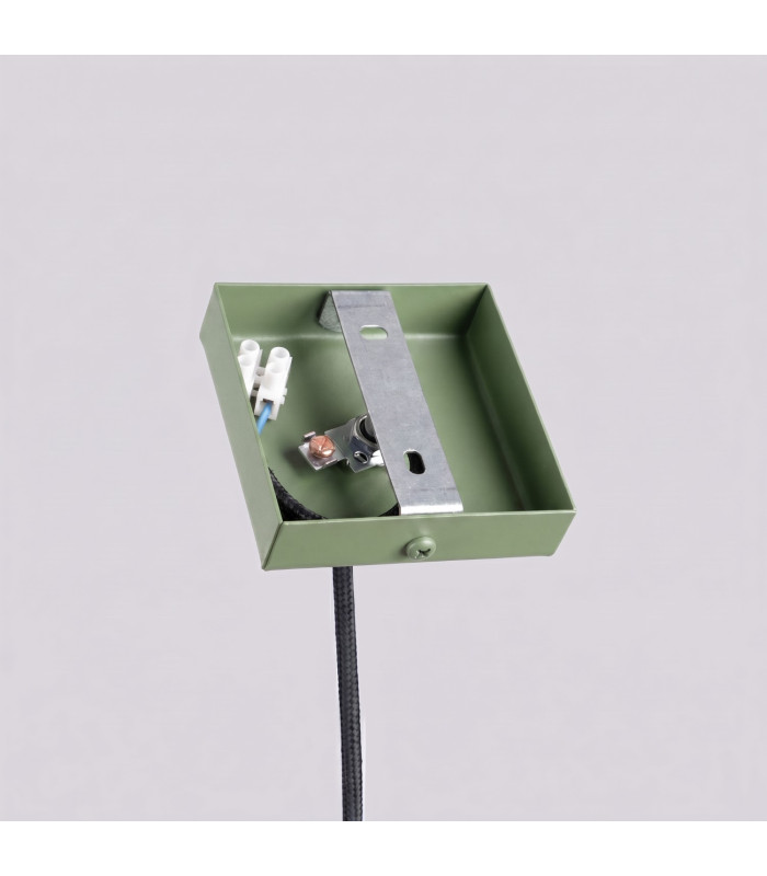 Pastelo Slim Pendant Ceiling Light Sage 1x G9-5