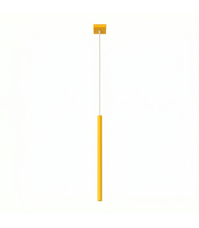 Pastelo Slim Pendant Ceiling Light Yellow 1x G9-1