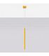 Pastelo Slim Pendant Ceiling Light Yellow 1x G9-2