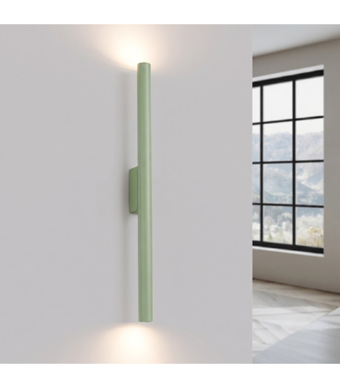 Pastelo Up & Down Wall Lamp Sage 2x G9-3