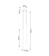 Pastelo Cluster Pendant Ceiling Light Sage 2x G9-5