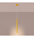 Pastelo Slim Pendant Ceiling Light Yellow 1x G9-3