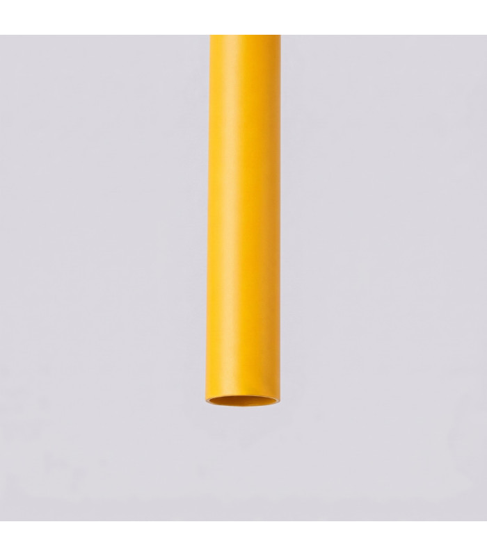 Pastelo Slim Pendant Ceiling Light Yellow 1x G9-4