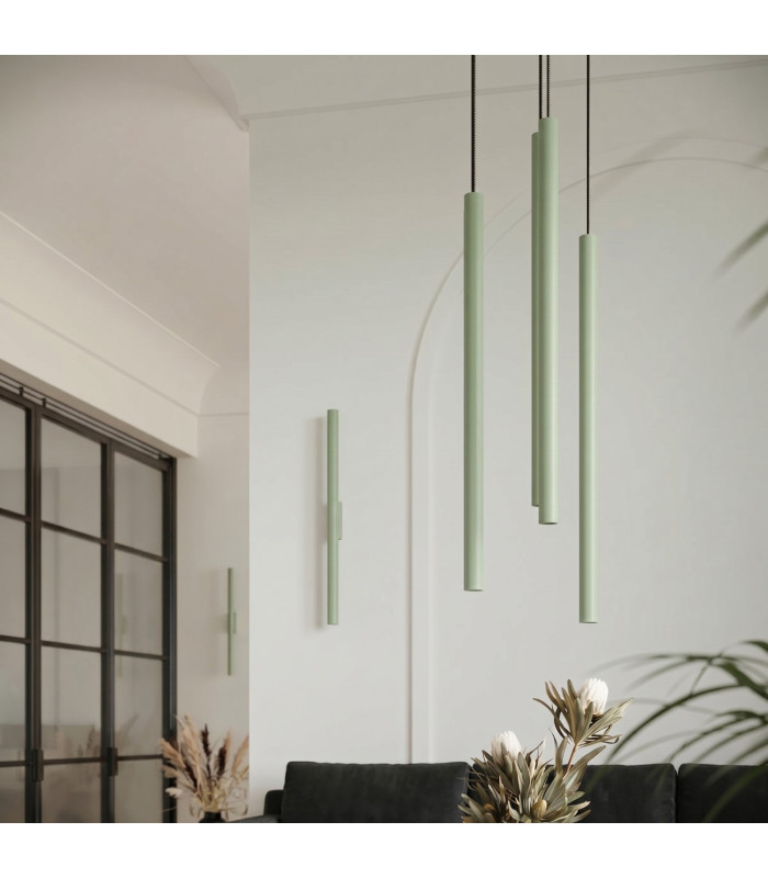 Pastelo Up & Down Wall Lamp Sage 2x G9-9