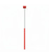 Pastelo Slim Pendant Ceiling Light Red 1x G9-1