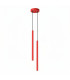 Pastelo Cluster Pendant Ceiling Light Red 2x G9-1