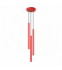 Pastelo Cluster Pendant Ceiling Light Red 3x G9-1