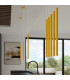 Pastelo Cluster Pendant Ceiling Light Yellow 2x G9-9