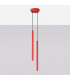 Pastelo Cluster Pendant Ceiling Light Red 2x G9-2