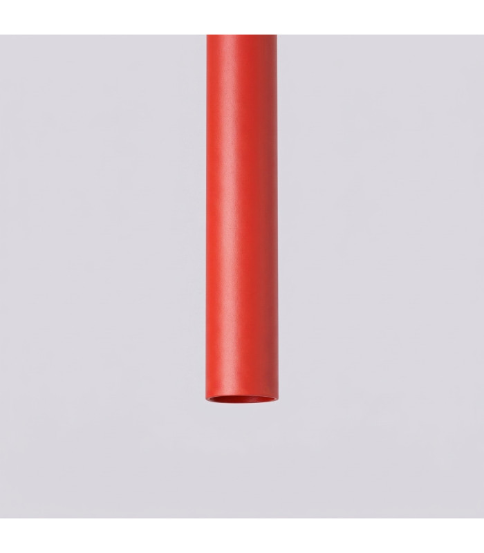 Pastelo Cluster Pendant Ceiling Light Red 2x G9-4