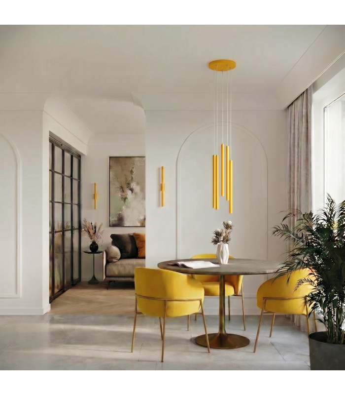 Pastelo Up & Down Wall Lamp Yellow 2x G9-7