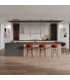 Pastelo Cluster Pendant Ceiling Light Red 2x G9-7