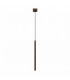 Pastelo Slim Pendant Ceiling Light Brown 1x G9-1