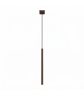 Pastelo Slim Pendant Ceiling Light Brown 1x G9-1